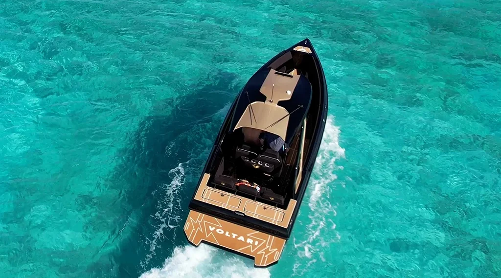 VOLTARI UNVEILS THE WORLD’S FIRST FULLY ELECTRIC PERFORMANCE BOAT
