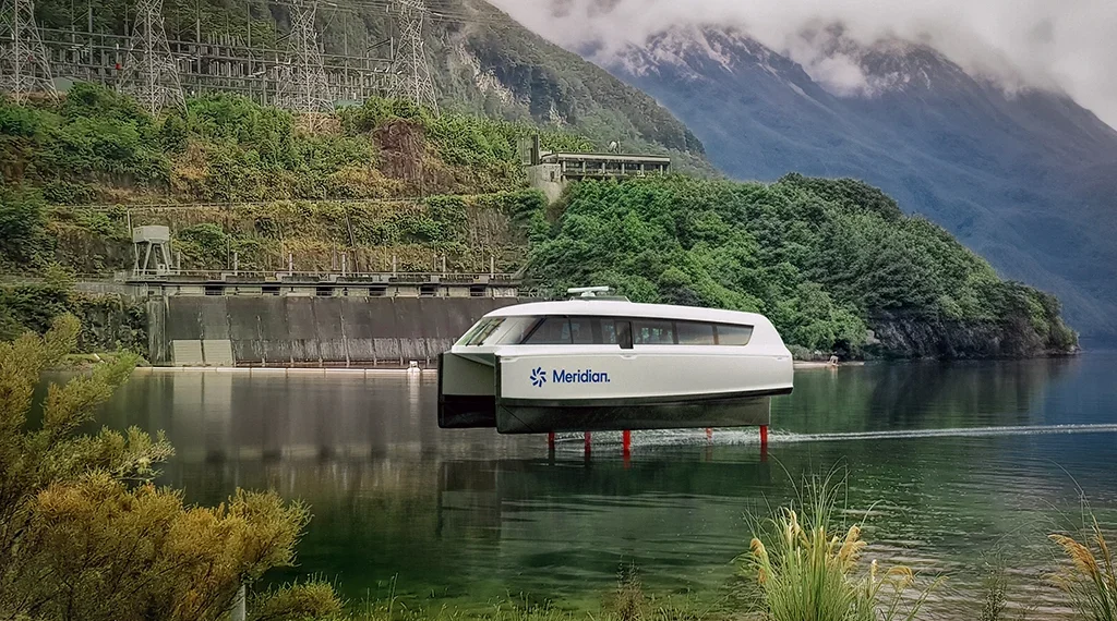 The Candela P-12 an Electric Hydrofoil Ferry