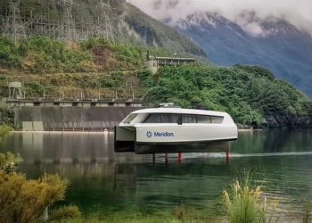 The Candela P-12 an Electric Hydrofoil Ferry